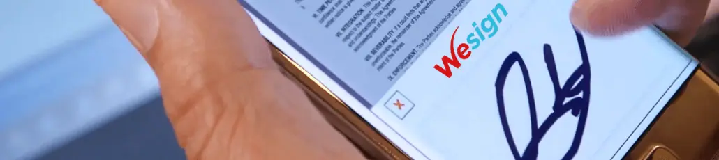 Wesign - תוכנת חתימה דיגיטלית להחתמה מרחוק